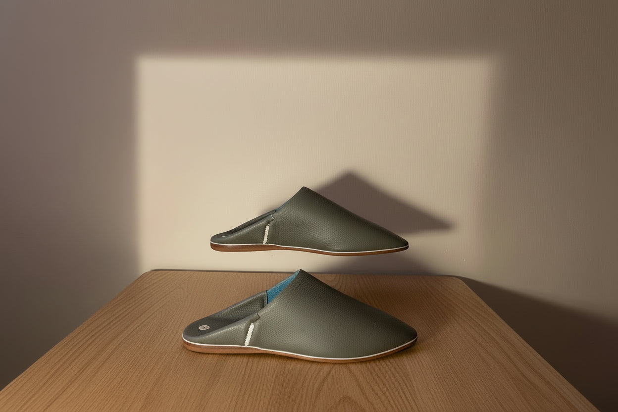 Auraline — Leather Babouches