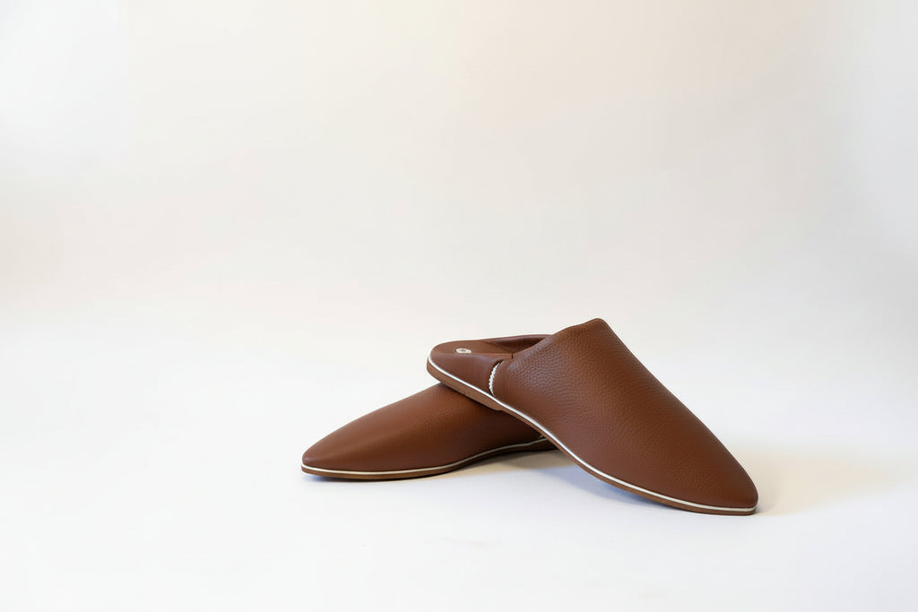 Auraline — Leather Babouches
