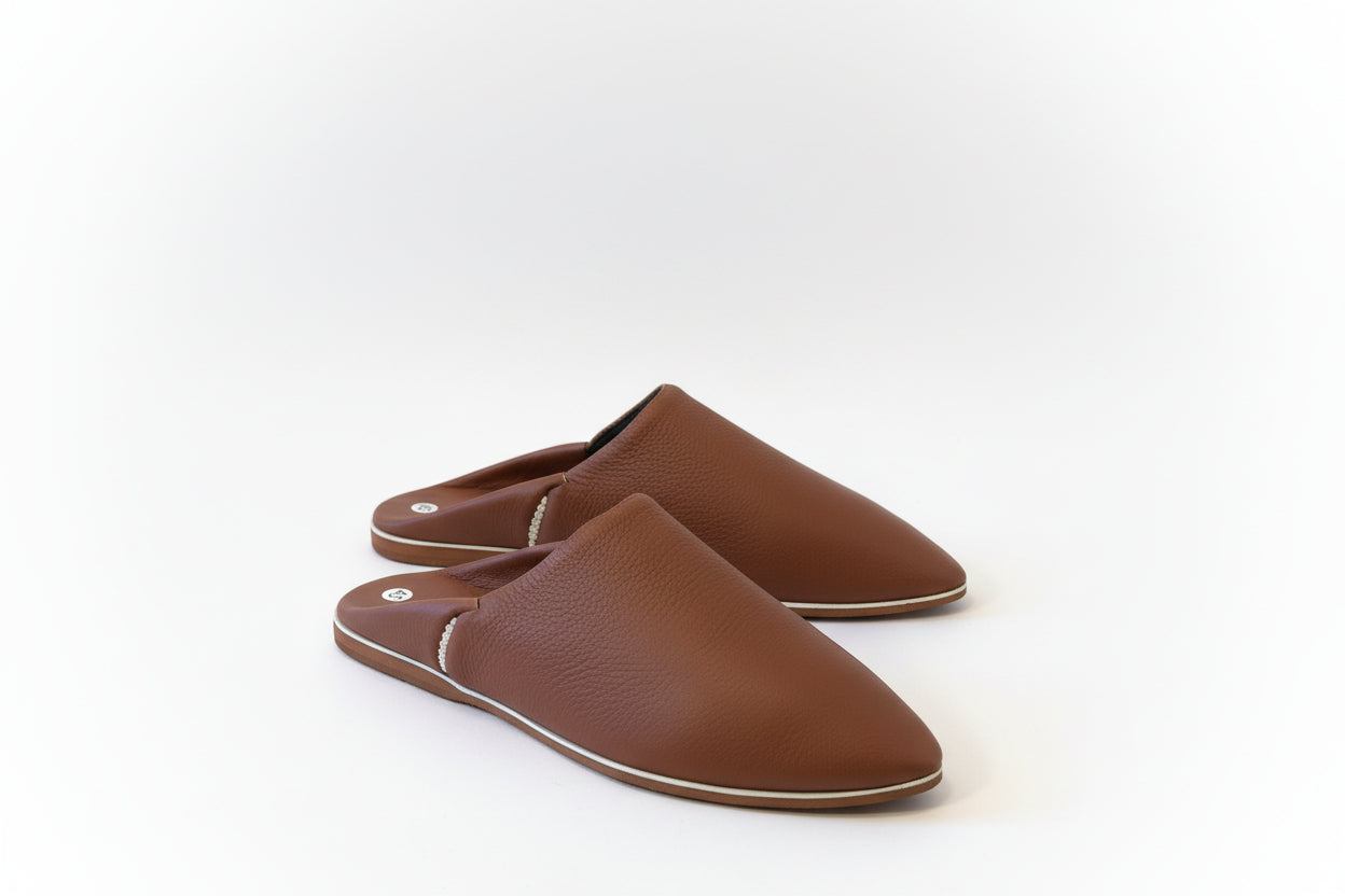 Auraline — Leather Babouches