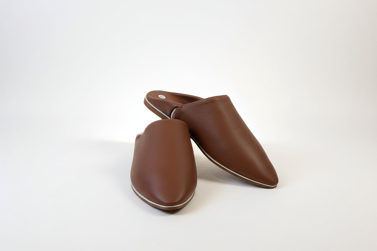 Auraline — Leather Babouches