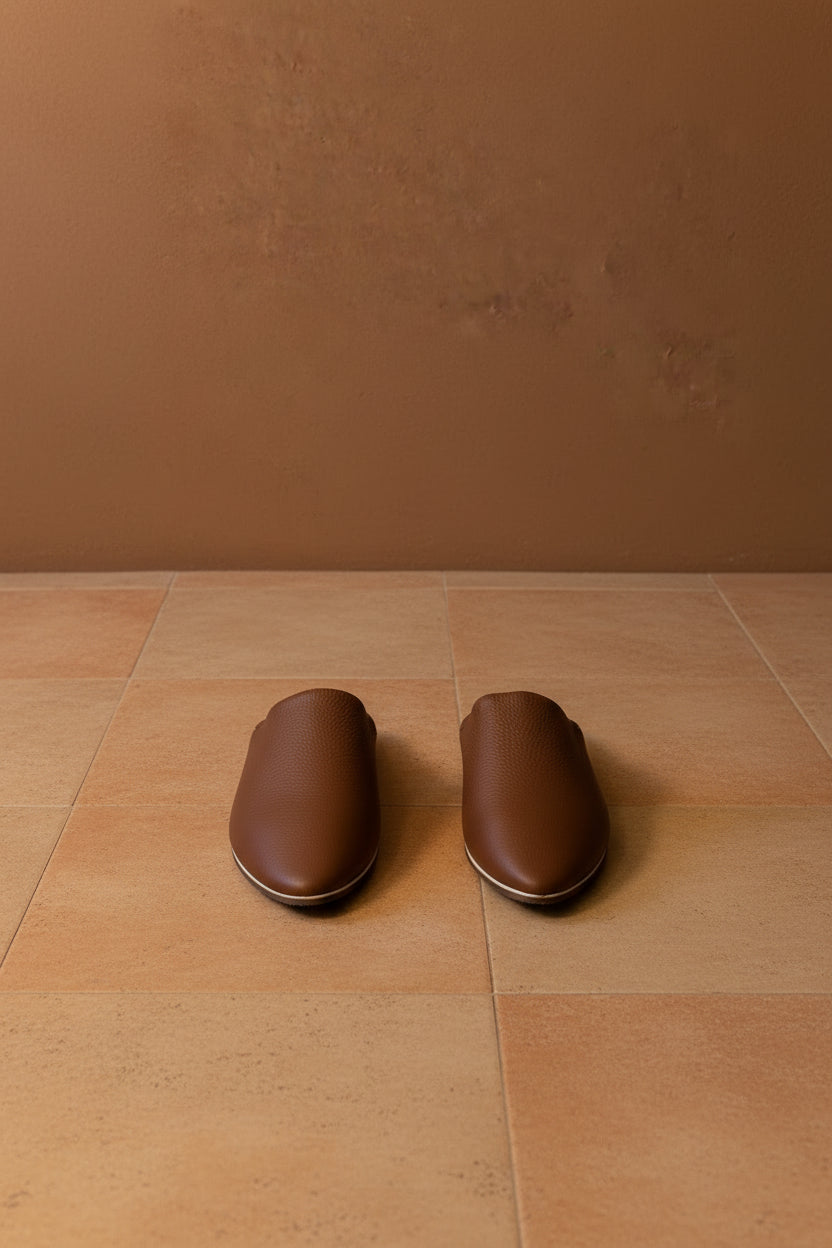 Auraline — Leather Babouches