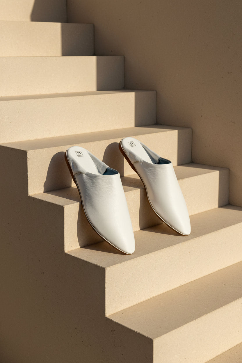 Auraline — Leather Babouches