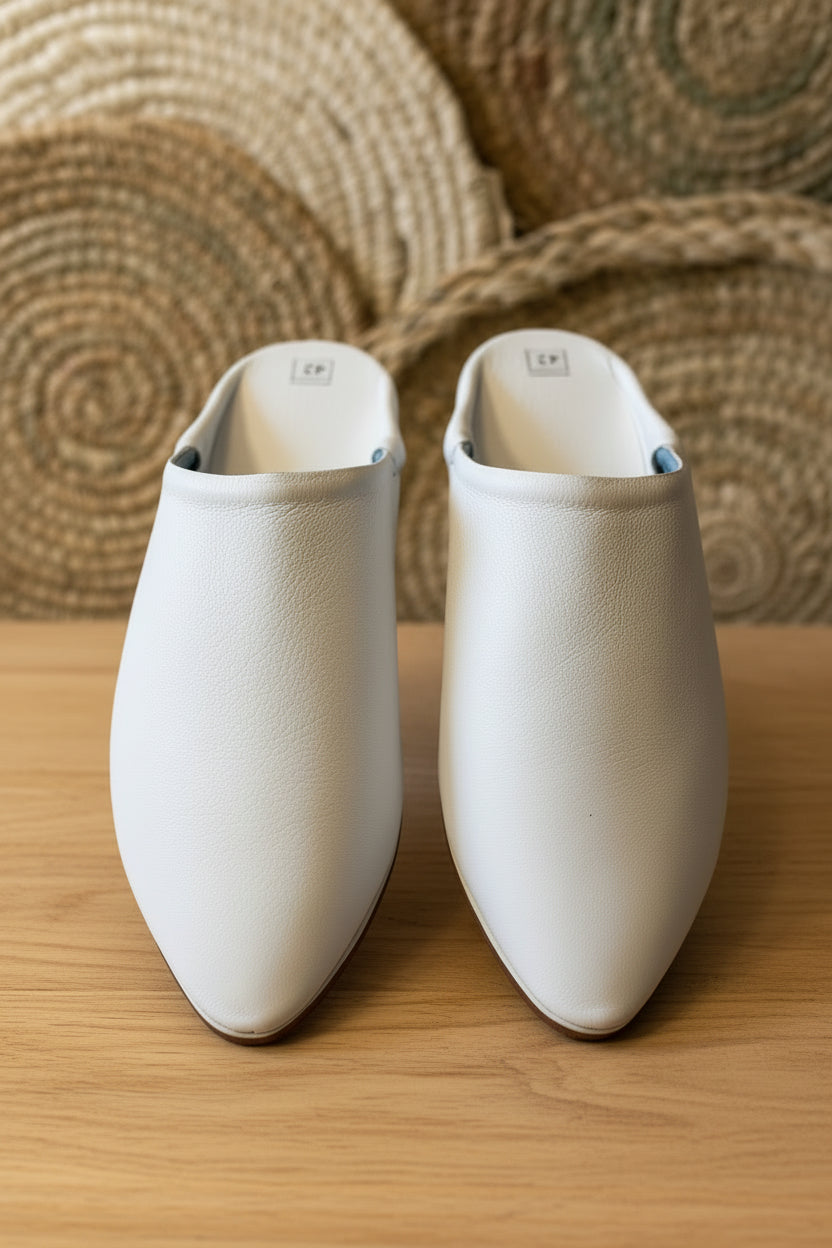 Auraline — Leather Babouches