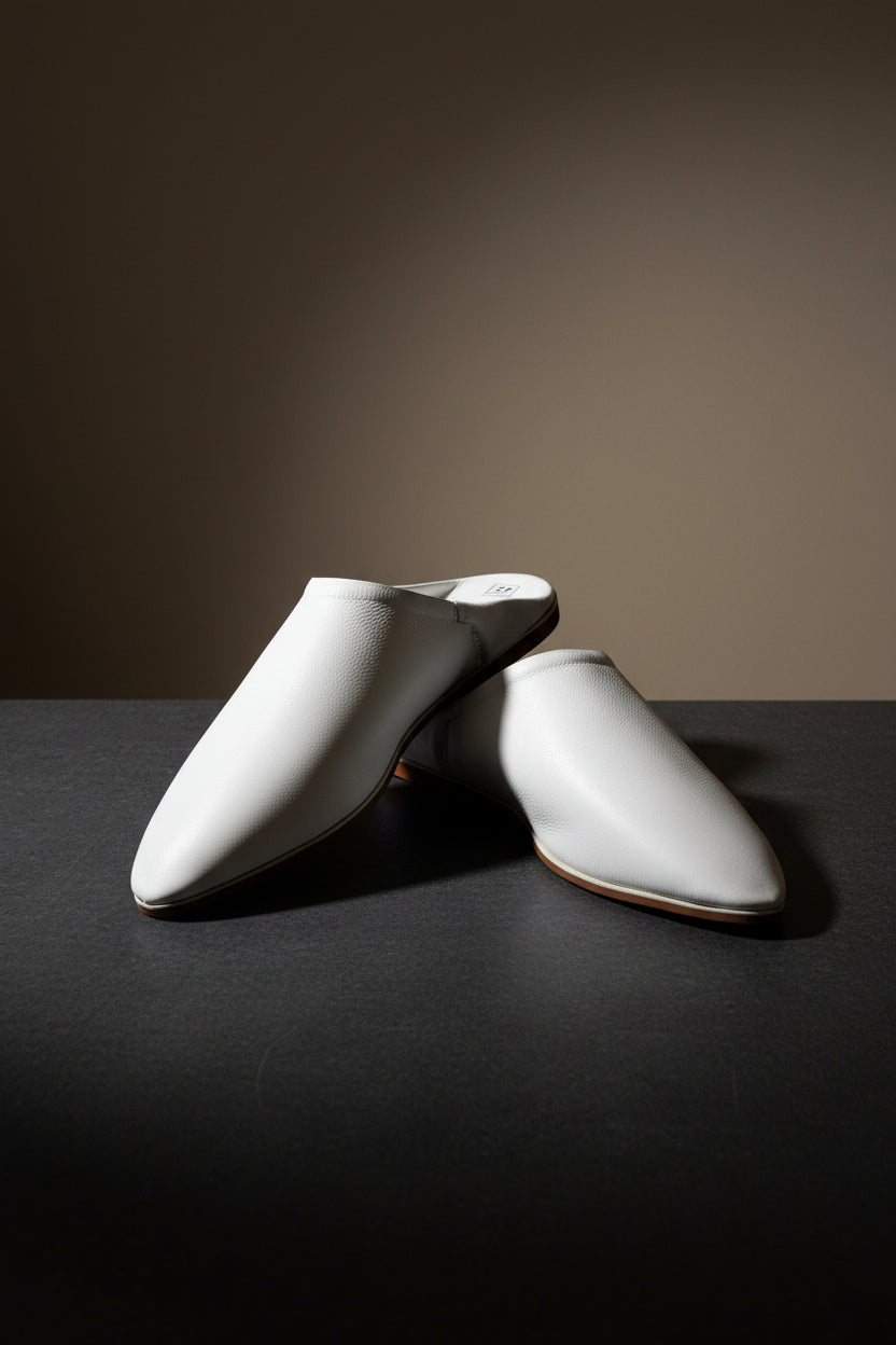 Auraline — Leather Babouches