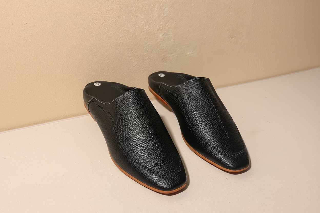 Cendros — Leather Babouches