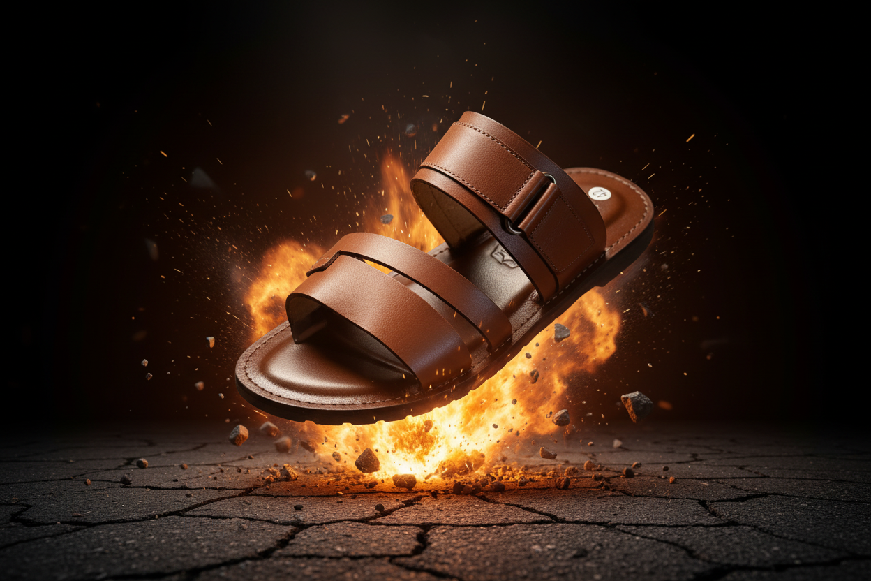 Kawseera DuoLuce – Men's Handcrafted Leather Sandals